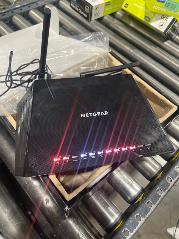 Photo 2 of NETGEAR Nighthawk Smart Wi-Fi Router, R6700 - AC1750 Wireless Speed Up to 1750 Mbps | Up to 1500 Sq Ft Coverage & 25 Devices | 4 x 1G Ethernet and 1 x 3.0 USB Ports | Armor Security