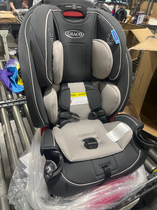 Photo 2 of Graco 4Ever DLX 4-in-1, 10 Years Use Infant to Toddler Car Seat, Zagg, Includes Rear Facing, Forward Facing, Highback Booster & Backless Booster Seat options