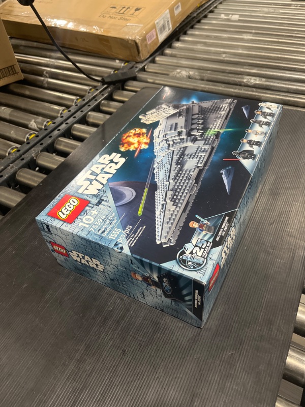 Photo 5 of LEGO Star Wars Imperial Star Destroyer Buildable Starship Set, Star Wars Toy for Kids with Darth Vader & 25th Anniversary Minifigure Cal Kestis, Star Wars Gift for Boys, Girls and Fans, 75394