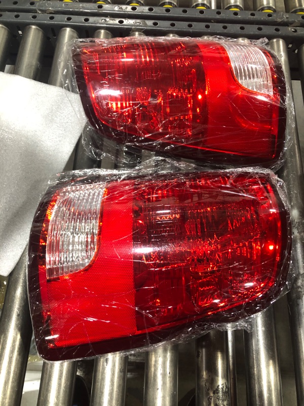 Photo 2 of Autoverve Tail Lights Fit Dodge Ram 1500 2500 3500 2009 2010 2011 2012 2013 2014 2015 2016 2017 2018 Rear Brake Back Up Cover Taillights Lens Assembly Left Driver Right Paeenger Side (Lamp Included)