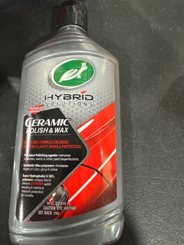 Photo 2 of Turtle Wax Hybrid Solutions Ceramic Polish and Wax 14 oz