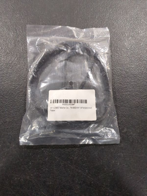 Photo 2 of PartsBroz W11239857 Drive Belt - Compatible with Whirlpool Maytag Kenmore Amana Washer Dryer - Replaces AP6333320 4845287 PS12578772 W10808317 W11239857VP