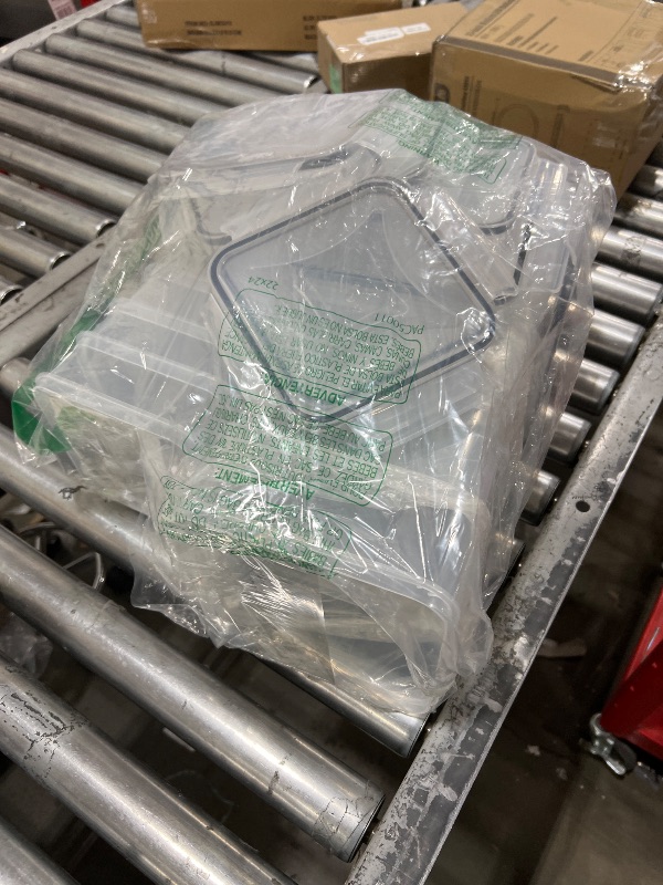 Photo 1 of PRAKI Large Airtight Food Storage Containers with Lids, 10PCS Plastic Cereal Storage Containers, Kitchen & Pantry Organizers and Storage for Sugar, Flour, Baking Supplies with Lables & Mark Clear