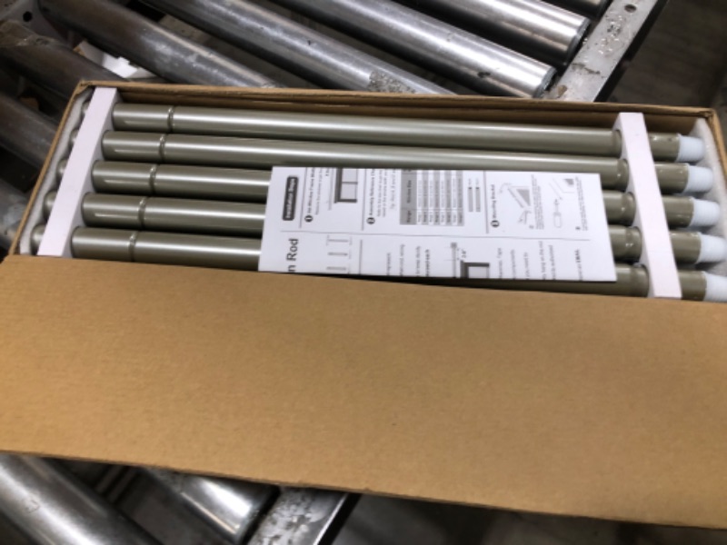 TONIAL Long Curtain Rods for Windows 72 to 144 Inches(6 to 12 ft