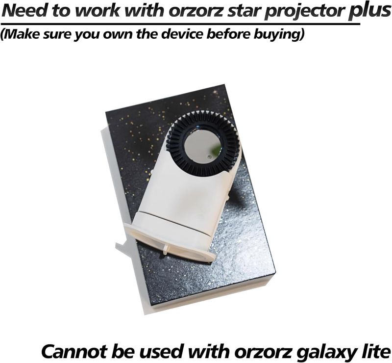 Photo 1 of Slide Discs for Orzorz Star Projector Galaxy Plus Home Planetarium Projector (Work with Orzorz Star Projector Plus) (purple aurora)