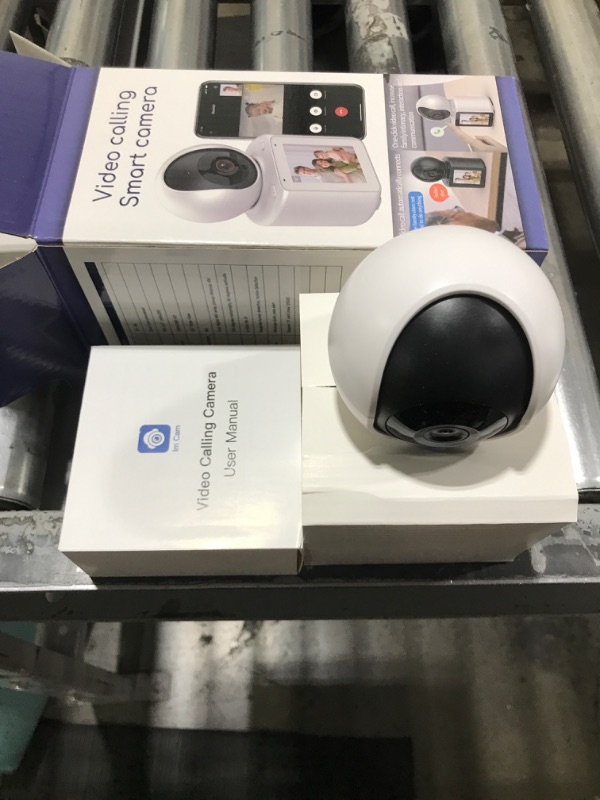 Photo 2 of 2K Two-Way Video/Audio Indoor Camera, Child/Elder/Dog/Pet Camera with Phone App, 2K Home Security Camera with Pan Tilt, Night Vision, One-Button Call, Motion Detection, Human/Sound/Crying Detection