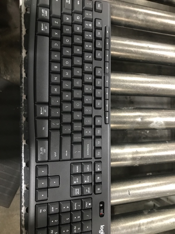 Photo 1 of Logitech MK370 Combo for Business, Wireless Full-Size Keyboard and Wireless Mouse, Secure Logi Bolt USB Receiver, Bluetooth, Globally Certified Windows/Mac/Chrome, Linux - Graphite