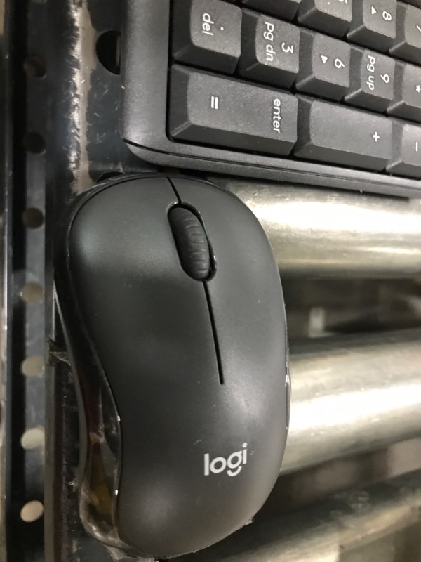 Photo 3 of Logitech MK370 Combo for Business, Wireless Full-Size Keyboard and Wireless Mouse, Secure Logi Bolt USB Receiver, Bluetooth, Globally Certified Windows/Mac/Chrome, Linux - Graphite