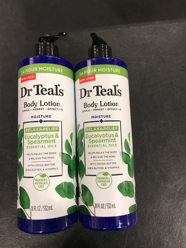 Photo 2 of 2 -Dr Teals Rejuvenating Eucalyptus Body Lotion - 18 fl oz