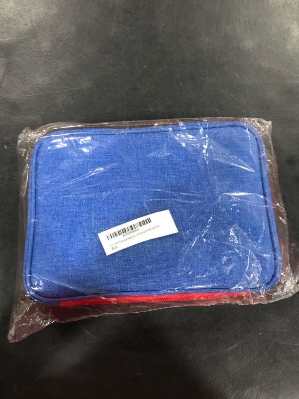 Photo 3 of ZOAONWKS Storage bag for nintendo Switch Carry Case, Storage Carrying Case for Nintendo Switch/Switch OLED ( red-blue)