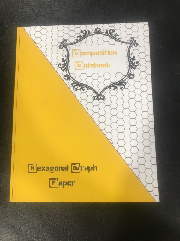 Photo 1 of 
Hexagonal Graph Paper - Organic Chemistry Notebook and Bio Chemistry Notebook: Hex Grid Pattern for Drawing Organic Chem Structures or Map Tiles Maker