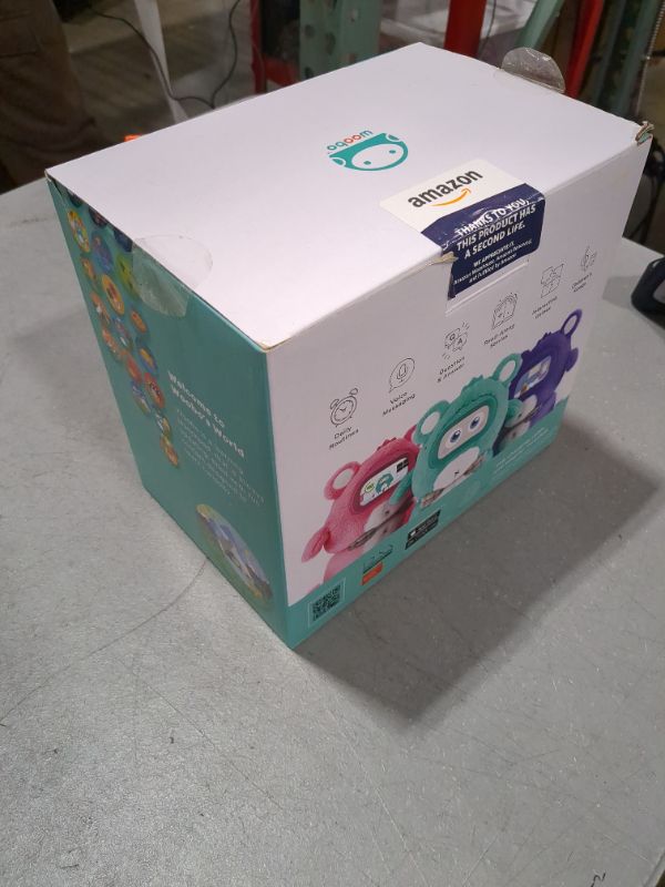 Photo 1 of WOOBO Plush Interactive Robot Toy for Curious Kids - Stuffed Talking Toys with Songs