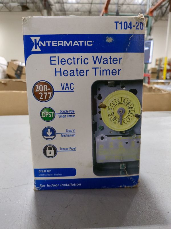 Photo 1 of INTERMATIC T104-20 Electric Water Heater Timer