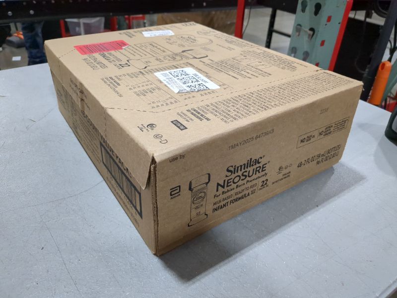 Photo 1 of Similac NeoSure Premature Post-Discharge Infant Formula, Ready-to-Feed Baby Formula, 2-fl-oz Bottle, Pack of 48