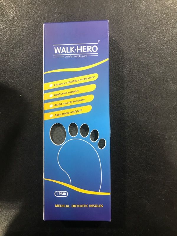 Photo 2 of Plantar Fasciitis Feet Insoles Arch Supports Orthotics Inserts Relieve Flat Feet, High Arch Mens 7