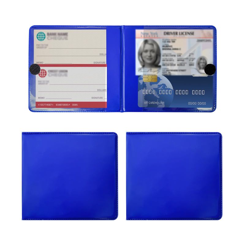 Photo 1 of (3 pack) Augeny 2 PCS Car Insurance and Registration Holder, 5.2"× 4.7"  Auto Glove Box Organizer 