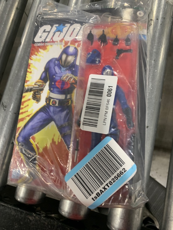 Photo 2 of G.I. Joe Classified Series Retro Cardback Cobra Commander, Collectible 6 Inch Action Figure with 8 Accessories