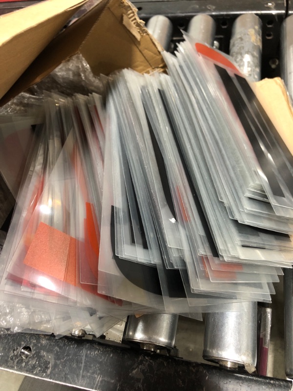 Photo 1 of Jecery 400 Pcs 8 Inch Marquee Sign Letters Flexible Plastic Letters on Flexible Panel for Outdoor Signs Black Letter Sign Board Portable Sign Letters Numbers Punctuation for Letter Signs (8 7/8 Inch)