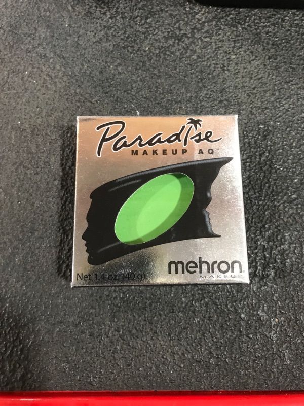 Photo 2 of Mehron Makeup Paradise Makeup AQ Face & Body Paint (1.4 Oz) (Light Green)
