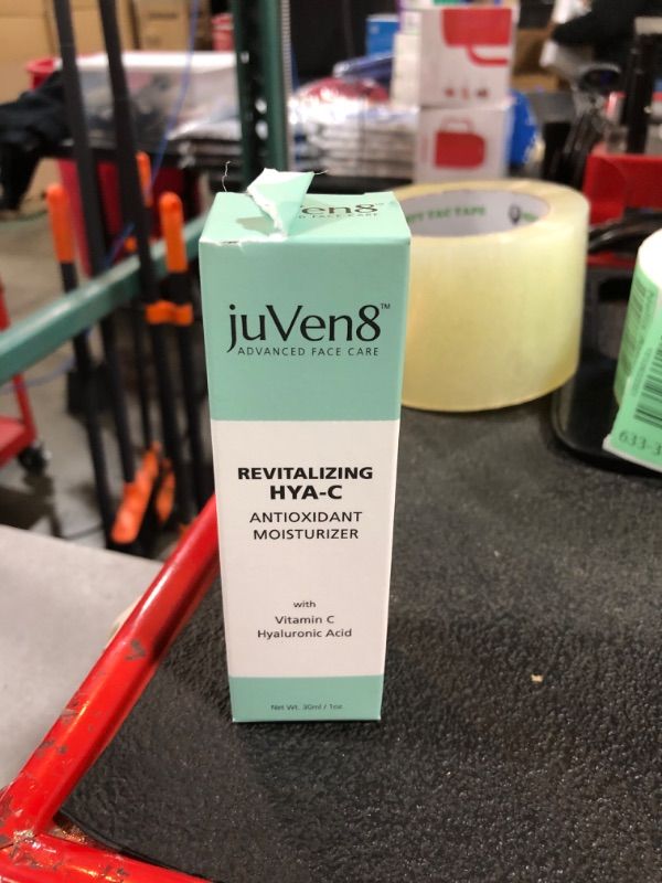 Photo 2 of juVen8 Revitalizing Facial Moisturizer Cream with Vitamin-C, Hyaluronic Acid, Antioxidants - Anti-Aging, Anti-Wrinkle - 30ml Expire June 2025