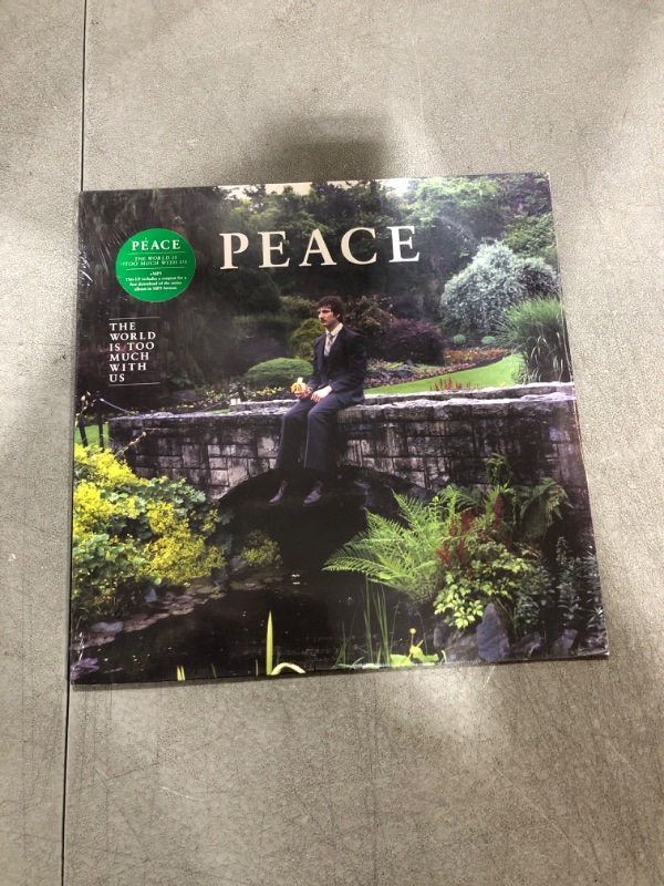 Photo 2 of Peace - the World Is Too Much with Us - Rock - Vinyl
