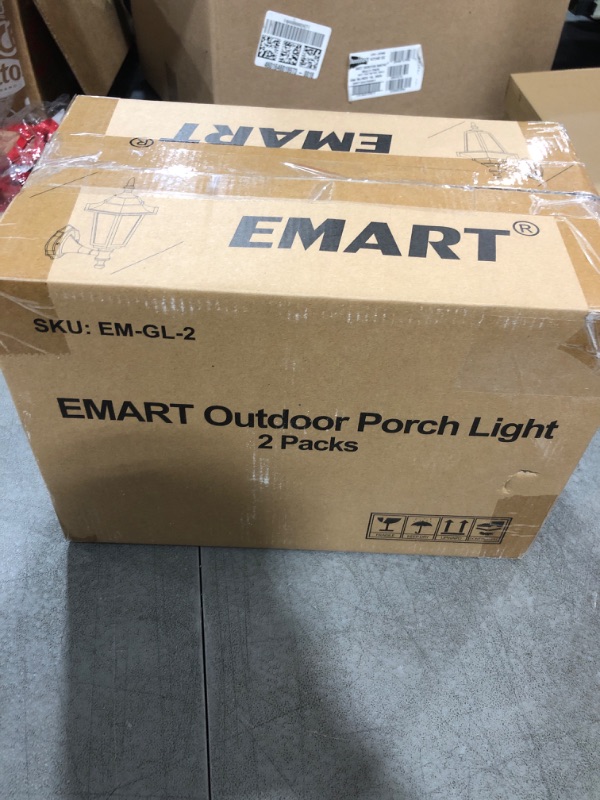 Photo 2 of EMART Outdoor Porch Light LED Exterior Wall Light Fixtures