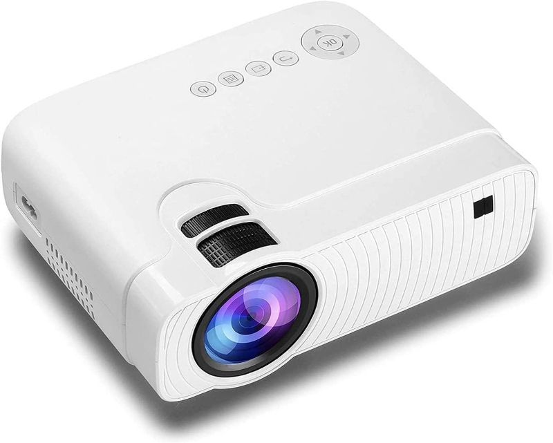 Photo 1 of Video Projectors, Projector Small Portable Movie Projector with 4500 Lumens and HD 1080p, Led Video Projector, Compatible with USB/hd/sd/av/vga For Home