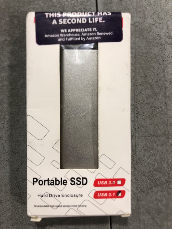 Photo 2 of SSK Aluminum M.2 NVME SATA SSD Enclosure Adapter, USB 3.2 Gen 2 (10 Gbps) to NVME PCI-E SATA M-Key/(B+M) Key Solid State Drive External Enclosure Support UASP Trim for NVME/SATA SSDs 2242/2260/2280
