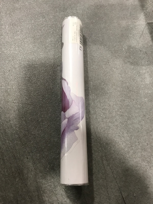 Peony Flowers Wall Decals Blossom Floral Wall Stickers, Delicate Purple