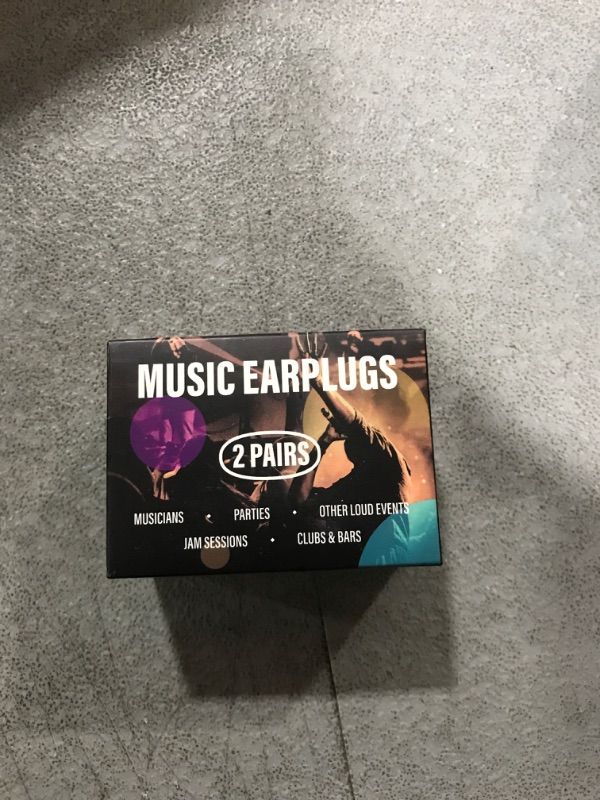 Photo 1 of MCHOSE Concert Ear Plugs - High Fidelity Hearing Protection for Musicians, DJs, Concerts, Nightclub, Festivals and Sporting Events– 26 dB Noise Reduction Music Earplugs, Clear +Black