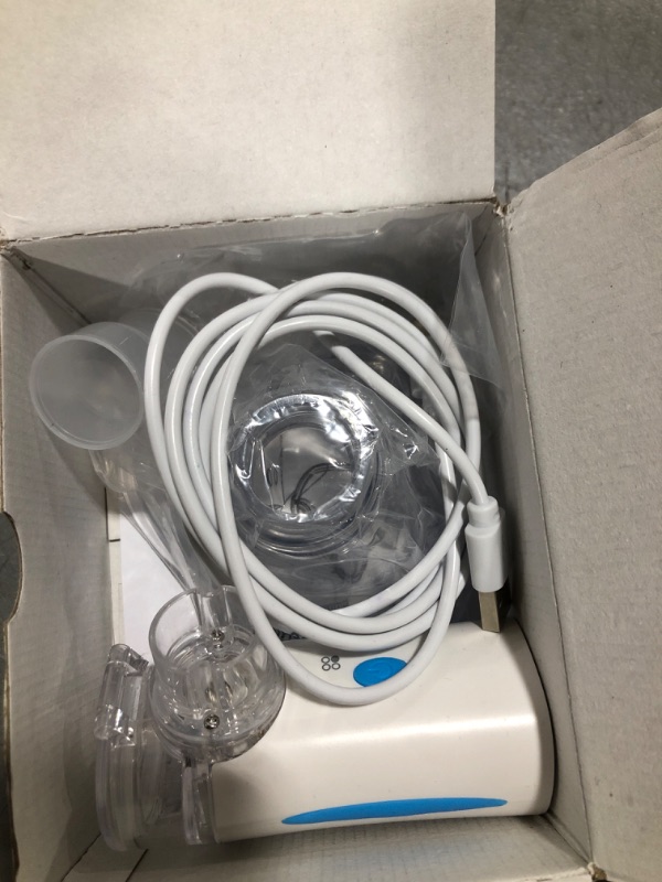 Photo 2 of Nebulizer, Ultrasonic Mesh Nebulizer of Cool Mist, Ultrasonic Nebulizer with Self-Cleaning Function for Breathing Problems, Used at Home, Office, Travel