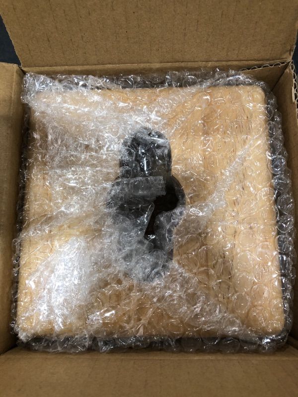 Photo 1 of Tissue Box Cover Square -Magnetic Tissue Box Holder -Wood Tissue Box Cover w/Round Corners & Edges - Decorative Tissue Box Cover Holder -Farmhouse Tissue Box Cover -Durable Square Tissue Box Cover