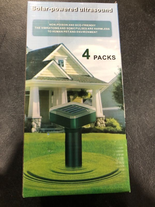 Photo 2 of suphanlin Solar Deer Repellent 4 Pack, Deer Deterrent for Trees, Deer Repellent Devices, Solar Deer Repellent Outdoor for Plants, Deer Repellant for Outdoor, Deer Repellent for Yard Powerful