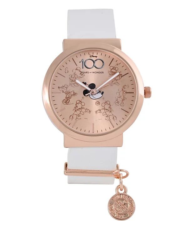 Photo 1 of Disney YEARS OF WONDER 100 Anniversary Mickey Mouse ROSE GOLD Watch NIB Limited