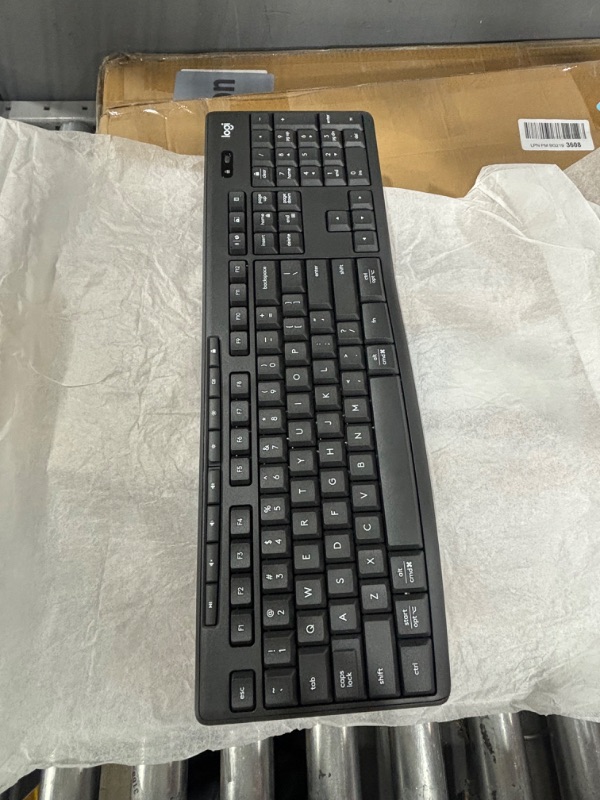 Photo 2 of **MISSING MOUSE**
Logitech MK370 Combo for Business, Wireless Full-Size Keyboard and Wireless Mouse, Secure Logi Bolt USB Receiver, Bluetooth, Globally Certified Windows/Mac/Chrome, Linux - Graphite