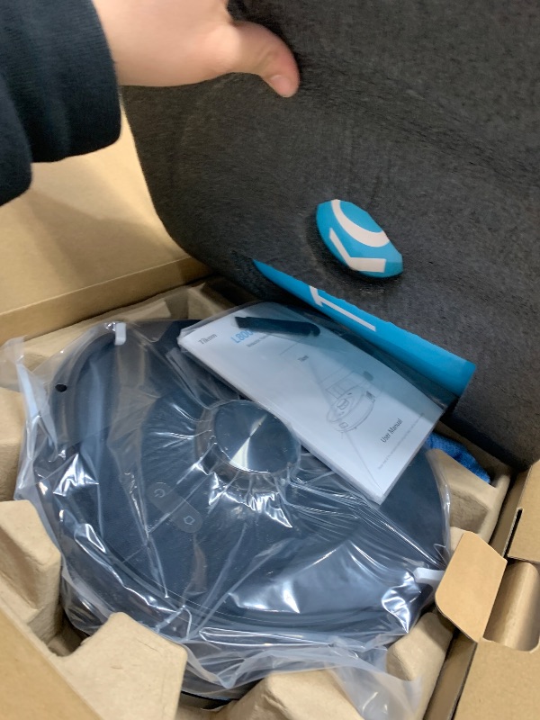 Photo 1 of Tikom Robot Vacuum and Mop with Self-Empty Base, Home Mapping, 60-Day Capacity, for Homes with Pets Hair, Carpet & Hard Floors