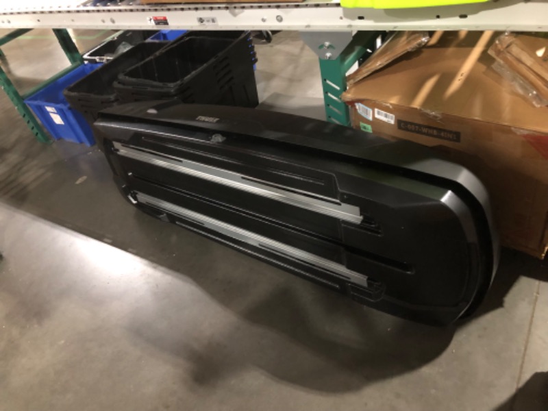 Photo 6 of ** PREV USED, SOME SCUFFS**
Thule Force XT Rooftop Cargo Box- SIZE LARGE ( 74.75"L x 33"Wx18"H)