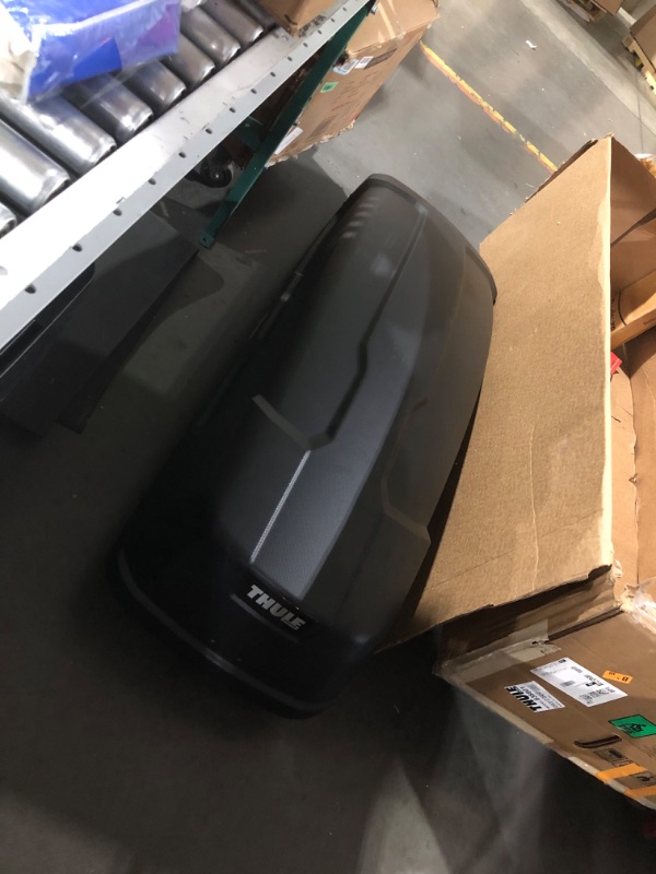 Photo 7 of ** PREV USED, SOME SCUFFS**
Thule Force XT Rooftop Cargo Box- SIZE LARGE ( 74.75"L x 33"Wx18"H)