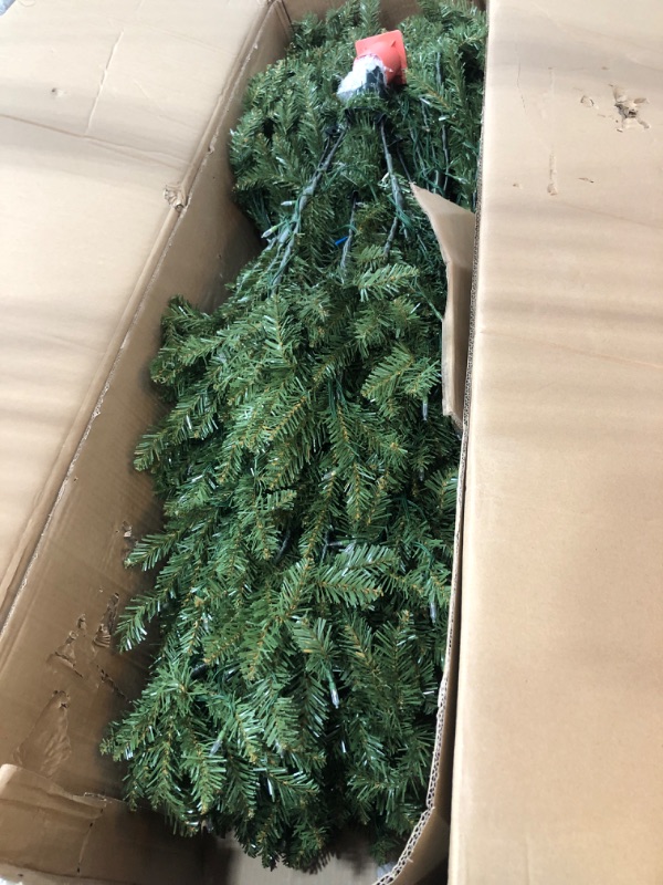 Photo 2 of **NON-REFUNDABLE, PARTS ONLY, BOX 2 OF 2 ONLY*** (2 SECTIONS OF TREE 4-5)
National Tree Company 12-ft Dunhill Fir Pre-lit Artificial Christmas Tree with LED Lights