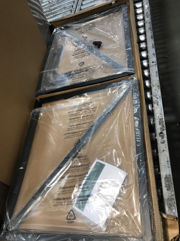 Photo 1 of ZINUS Jennifer 55 Inch White Frame Desk, Computer Workstation, Office Desk, Easy Assembly, White