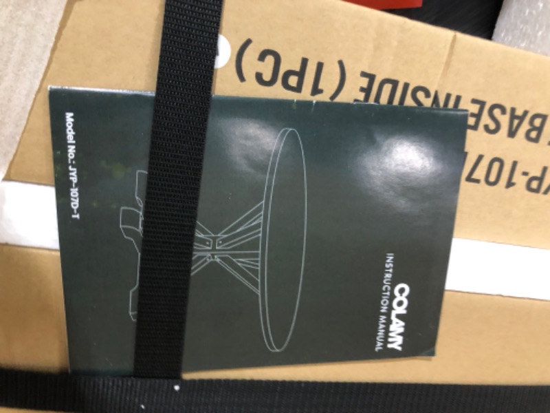 Photo 1 of COLAMY 5-Piece Dining Table Set for 4, 48" Kitchen Round Wood Table ****Table Only ***