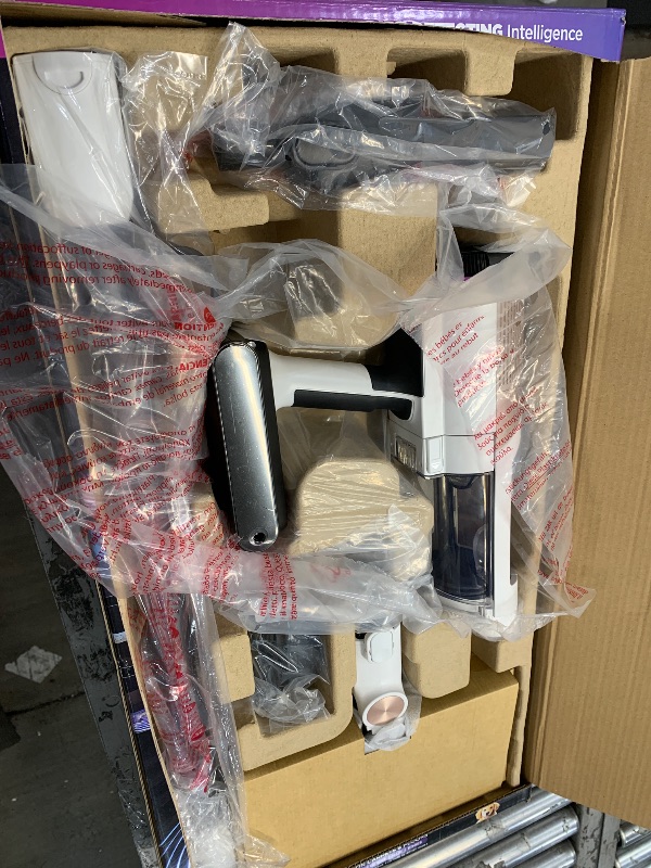 Photo 2 of Shark IW1111 Detect Pro - Lightweight Cordless Vacuum Cleaner with HEPA Filter, Portable Handheld Attachment, Crevice Tool, Rechargeable Multi-Surface Stick Vacuum for Household Pet Hair, Dark Grey