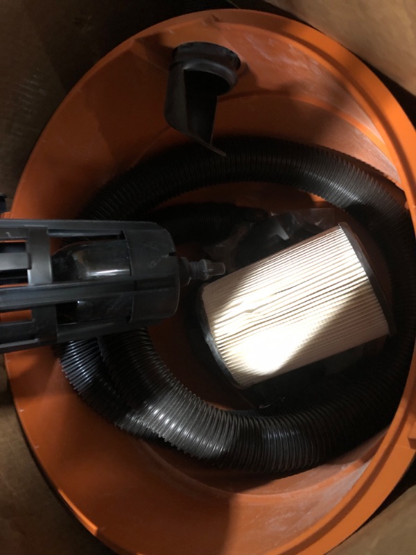 Photo 4 of 16 Gallon 6.5 Peak HP NXT Shop Vac Wet Dry Vacuum with Detachable Blower, Filter, Locking Hose and Accessories
