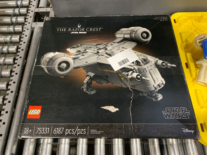 Photo 2 of ***NON REFUNDABLE*** INCOMPLETE - MISSING PARTS - SEE COMMENTS***
LEGO Star Wars The Razor Crest UCS Set, Ultimate Collectors Series Starship Model Kit for Adults, Large Iconic The Mandalorian Memorabilia Collectable, 75331