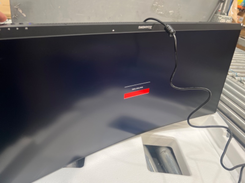 Photo 1 of 30-inch Curved Gaming Monitor 21:9 Ultrawide WFHD(2560x1080), up to 200Hz, 1ms, FreeSync Premium, 1800R, Eye Care, 100% sRGB PC Screen with HDMI(2.1)x 2 & DisplayPort x 2, Build-in Speakers,Wall Mount