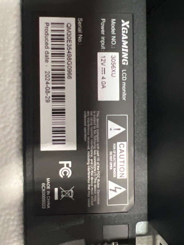 Photo 1 of 30-inch Curved Gaming Monitor 21:9 Ultrawide WFHD(2560x1080), up to 200Hz, 1ms, FreeSync Premium, 1800R, Eye Care, 100% sRGB PC Screen with HDMI(2.1)x 2 & DisplayPort x 2, Build-in Speakers,Wall Mount