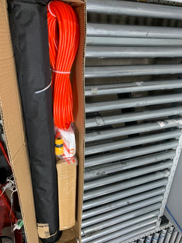 Photo 1 of Copgge 32.8ft Long Water Fed Pole Brush Solar Panel Cleaning Brush Outdoor Telescopic High Reach Window Cleaning Pole Extendable Cleaner Tool for Roof, Solar Panel, Window, House Siding, Conservatory