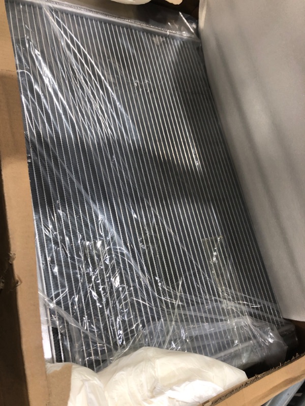 Photo 1 of ALLOYWORKS 3 Row Full Aluminum Radiator + 2X12" Fans Shroud + Relay For 1977-1987 Chevy Nova C/K/G/P 10 20 30 40, Buick Century Skylark1977-1980 GMC C/K/G 15 25 35 1500 2500 3500 Suburban Radiators