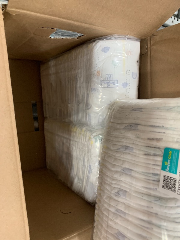 Photo 3 of *** Missing a few Diapers ***
Pampers Pure Protection Diapers Newborn - Size 0, 128 Count, Hypoallergenic Premium Disposable Baby Diapers