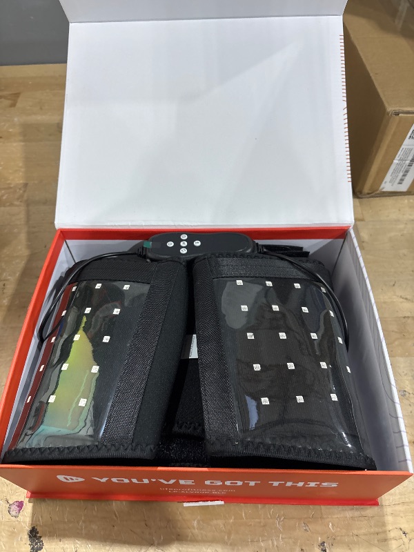 Photo 1 of Lifepro Red Light Therapy Belt - Near Infrared Light Therapy & Red Light Therapy for Muscle Pain, Inflammation, Elbow Joint & Back Pain Relief - Infrared Therapy or Infrared Light Therapy